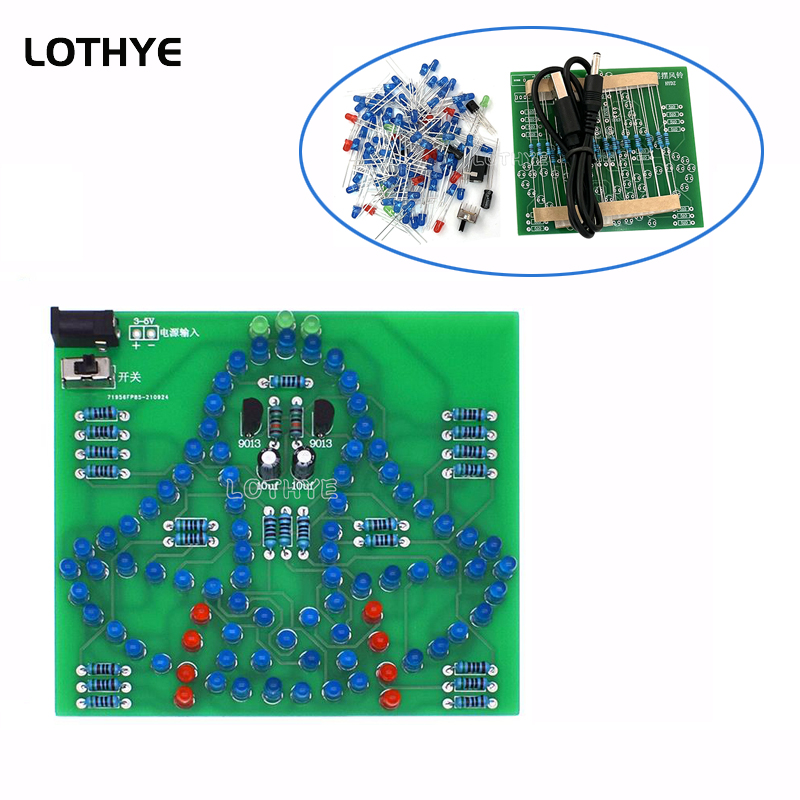 Electronics Project Kit - DC 3-5 V LED Işık Salıncak