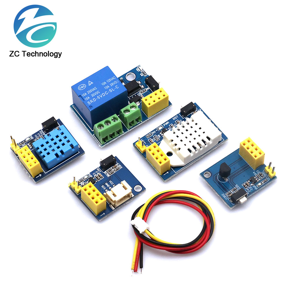 Esp8266 Relay Module - ESP8266 5V WiFi röle modülü DS18B20