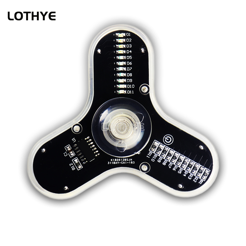 Electronics Project Kit - LED Fidget Spinner Üretimi Hoparlör Atmosferi