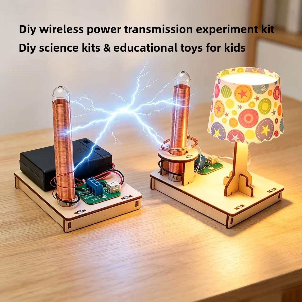 Electronics Project Kit - Kablosuz Güç İletimi Modeli, Kendin Yap