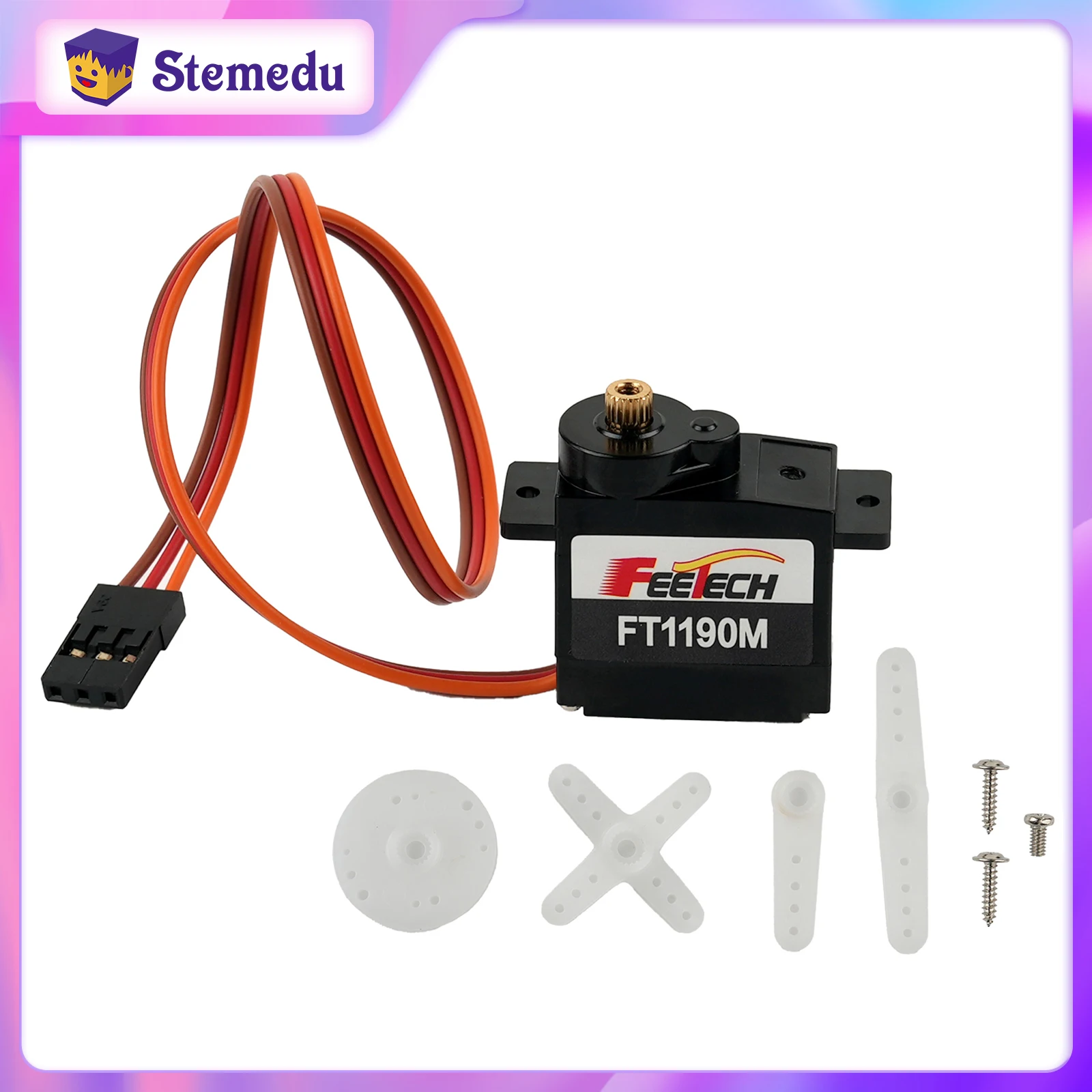Microcontroller Kit - FEETECH FT1190M 4.8-6v 3.5kg Metal Dişli