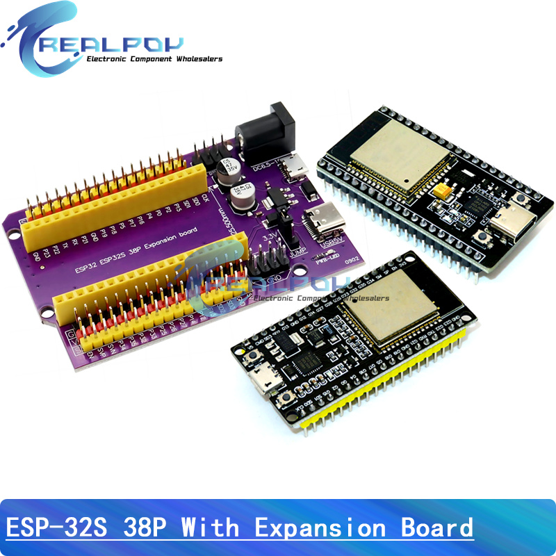 Esp32 Smart Home Kit - ESPWROOM32 Geliştirme Kartı TYPE-C / MİKRO