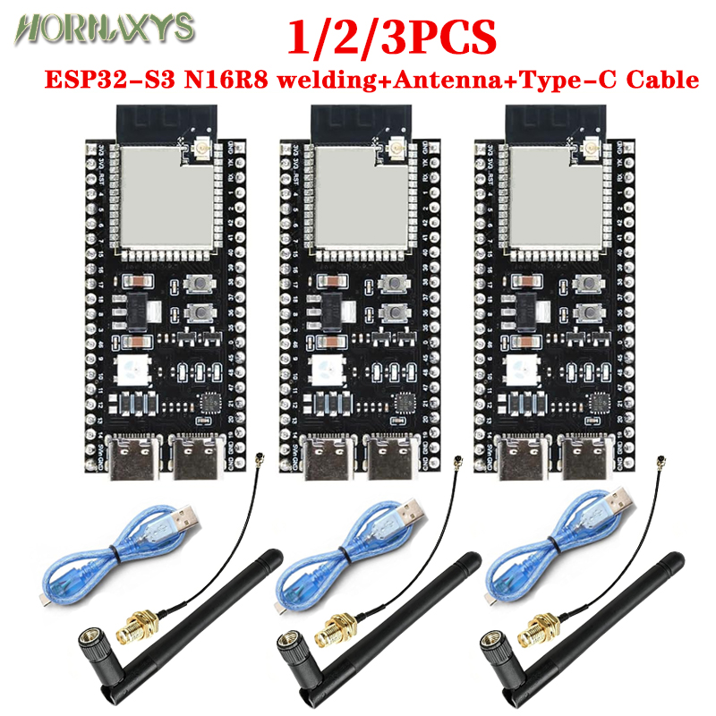 Esp32 Smart Home Kit - 1/2/3 adet ESP32-S3 N16R8 DevKitC-1 kartı,