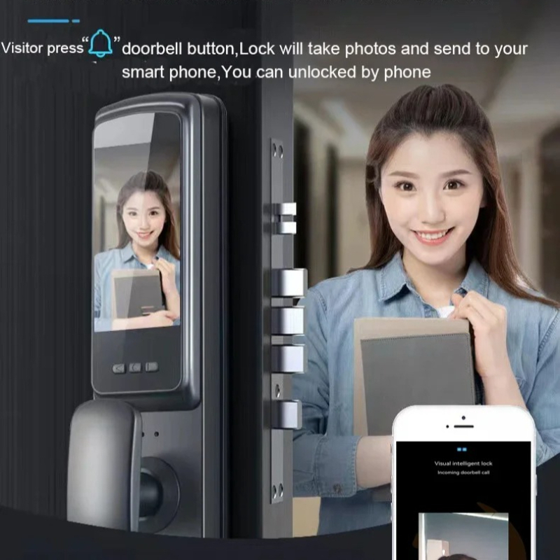 3D Yüz Tanıma Özellikli Akıllı - Smart Door Lock Wifi incelemesi ve fiyatı