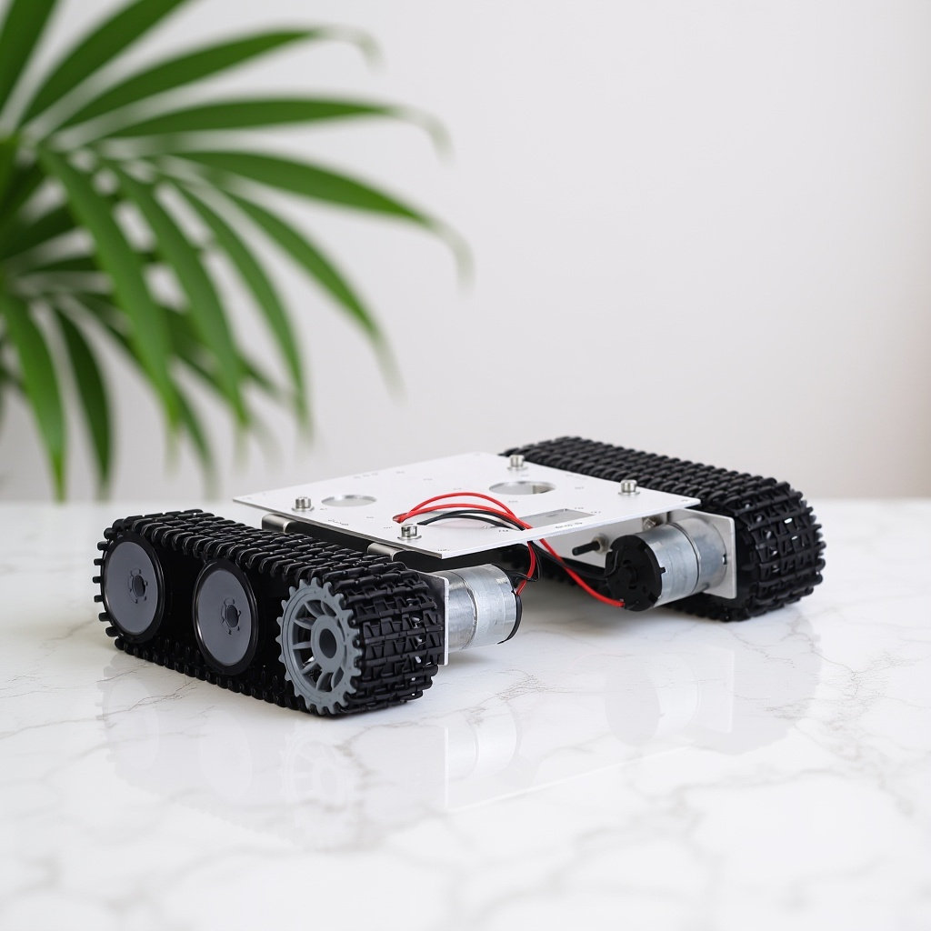 Metal Robot Tank Şasi Seti - 1 - Stem Robotics Kit incelemesi ve fiyatı