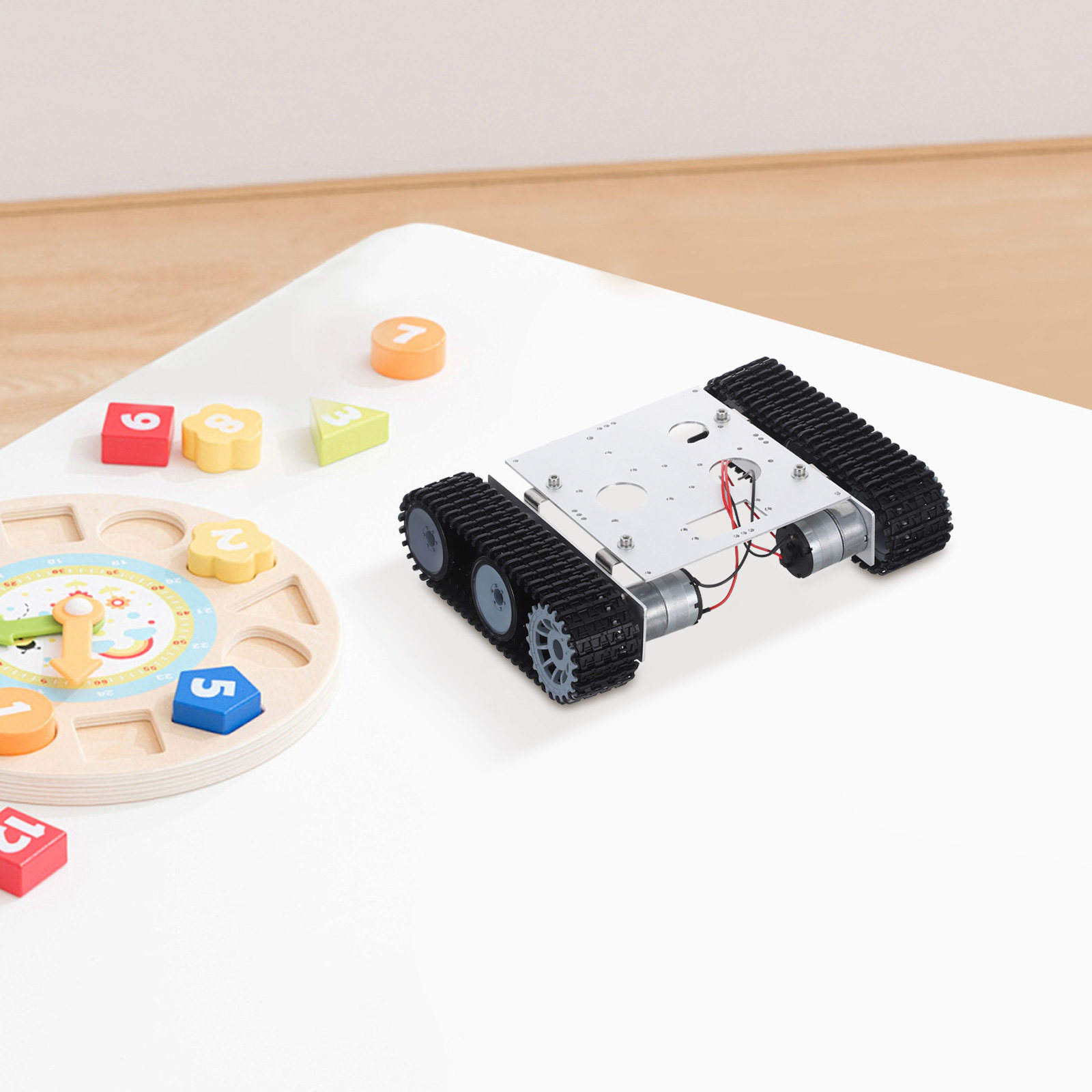 Metal Robot Tank Şasi Seti - 1 - Stem Robotics Kit incelemesi ve fiyatı