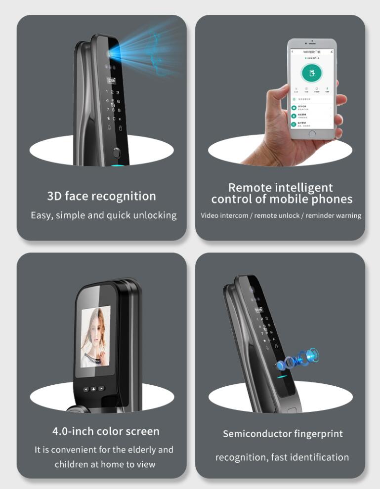 Tuya Tam Otomatik Akıllı Kapı  - Smart Door Lock Wifi incelemesi ve fiyatı