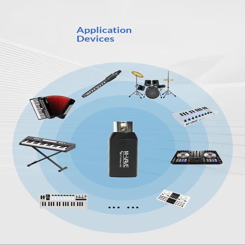 M Vave Sk7 Kablosuz MIDI Adapt - Electronics Project Kit incelemesi ve fiyatı