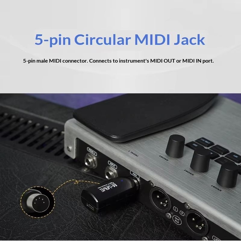M Vave Sk7 Kablosuz MIDI Adapt - Electronics Project Kit incelemesi ve fiyatı