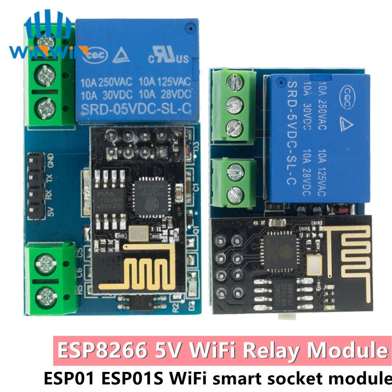 ESP8266 ESP-01 ESP-01S 5V WiFi - Esp8266 Relay Module incelemesi ve fiyatı