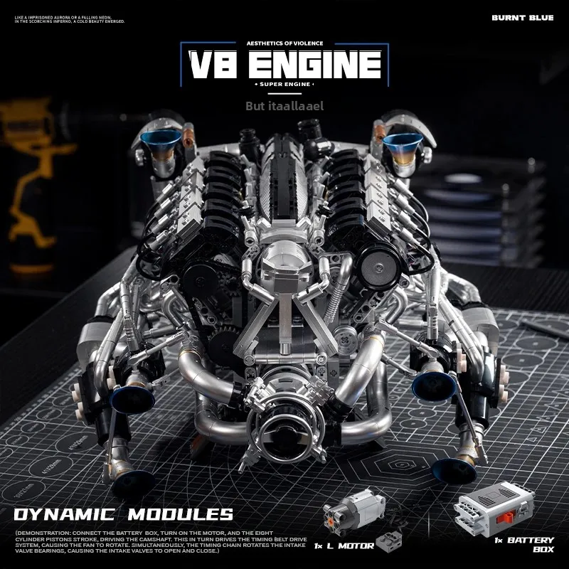 Yetişkinler İçin V8 Motor Mont - Stem Robotics Kit incelemesi ve fiyatı