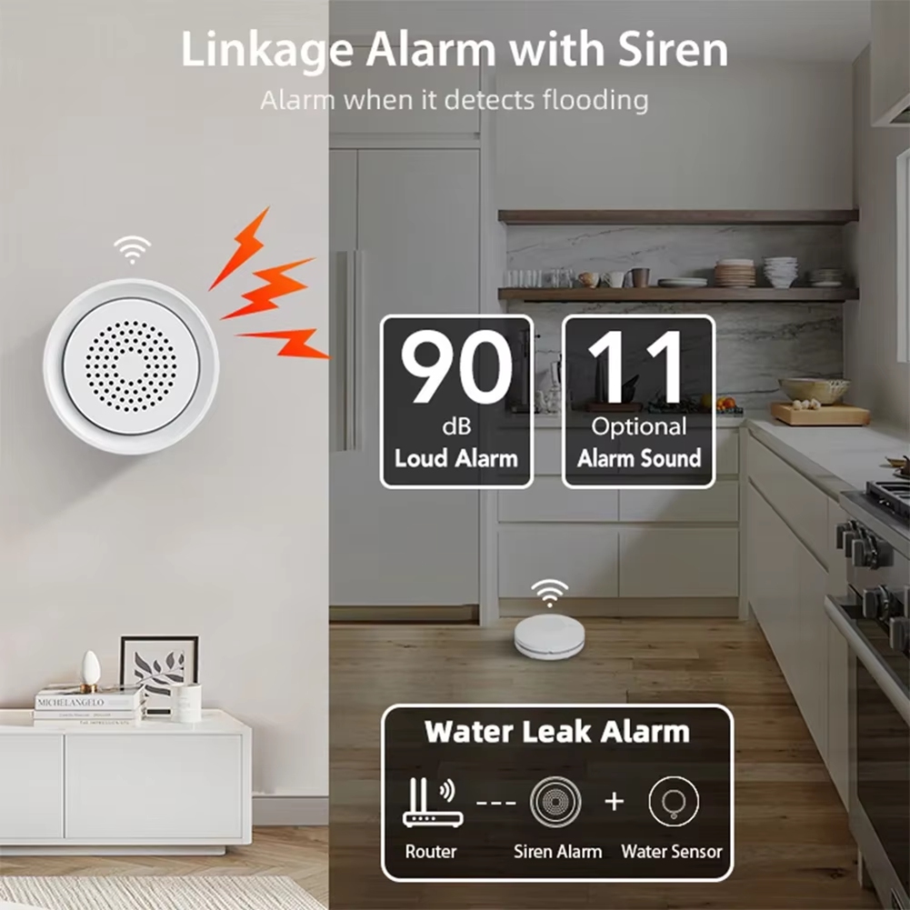 BTLIFE-Siren Alarmlı Su Kaçağı - Smart Home Automation Kit incelemesi ve fiyatı