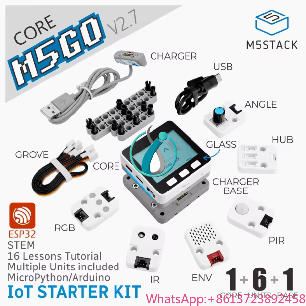 Yeni ürün Resmi M5Stack M5GO I - Iot Kit Beginner incelemesi ve fiyatı